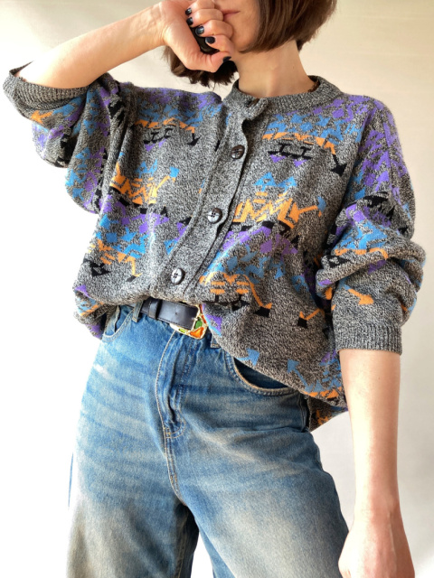 Kolorowy sweter Kolorowy sweter