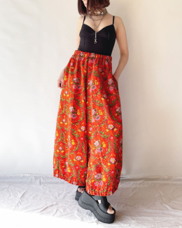 Pomarańczowe spodnie, upcycling