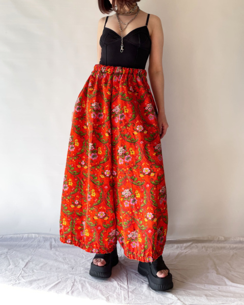Pomarańczowe spodnie, upcycling Pomarańczowe spodnie, upcycling