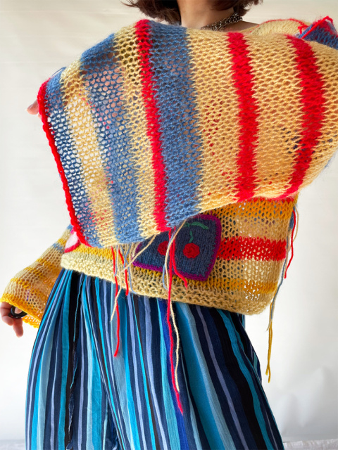 Kolorowy sweterek handmade Kolorowy sweterek handmade