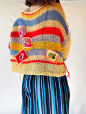 Kolorowy sweterek handmade