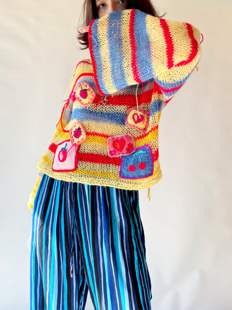 Kolorowy sweterek handmade Kolorowy sweterek handmade
