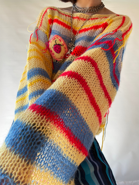 Kolorowy sweterek handmade Kolorowy sweterek handmade