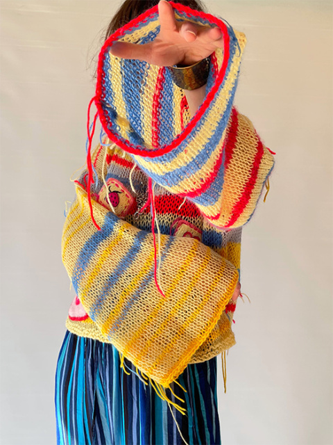 Kolorowy sweterek handmade Kolorowy sweterek handmade