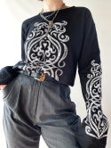 Czarny longsleeve