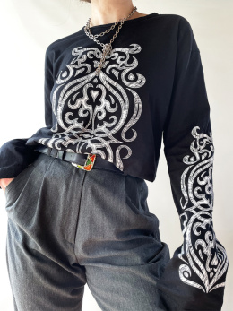 Czarny longsleeve