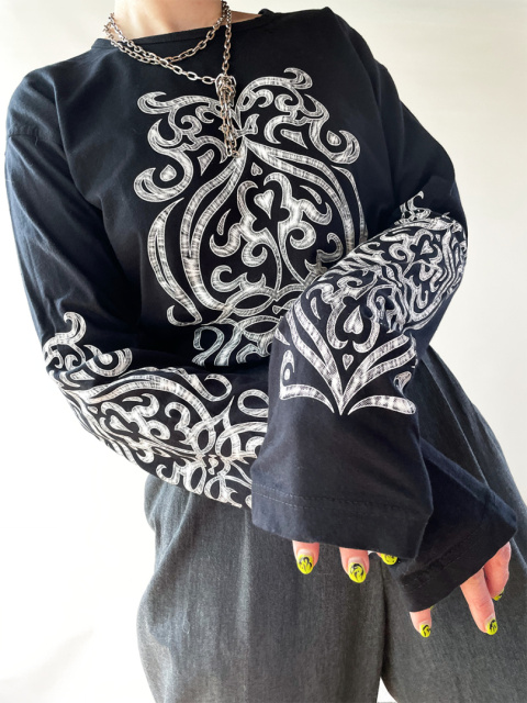 Czarny longsleeve Czarny longsleeve