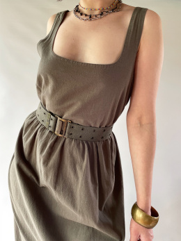 Sukienka khaki