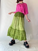 Zielona spódnica maxi