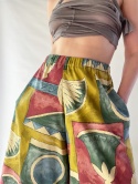 Kolorowe spodnie handmade