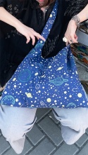 Kosmiczna torba handmade
