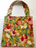 Torba handmade w kwiaty