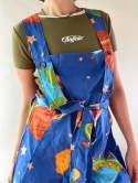Kosmiczne ogrodniczki handmade