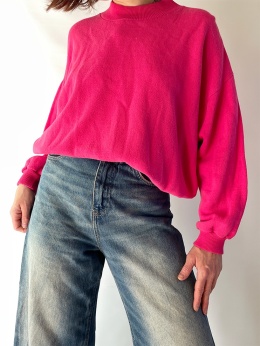 Malinowa bluza