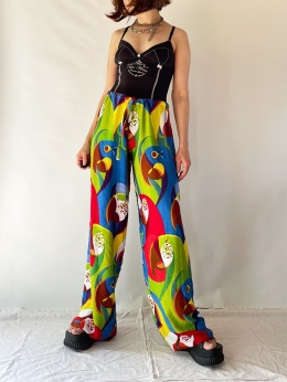Spodnie handmade z upcyclingu
