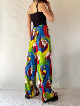 Spodnie handmade z upcyclingu
