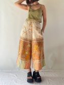 Spodnie handmade z vintage materiału