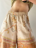 Spodnie handmade z vintage materiału