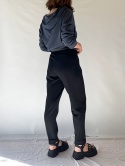 Eleganckie spodnie z wysokim stanem