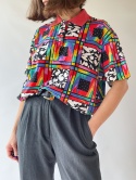 Kolorowy T-shirt
