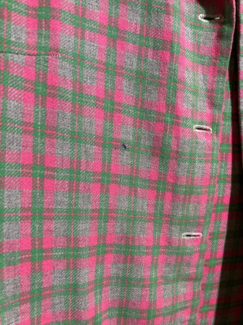 Kraciasty płaszczyk handmade Kraciasty płaszczyk handmade