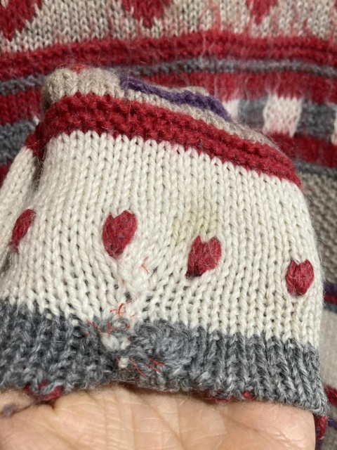 Norweski sweter handmade Norweski sweter handmade