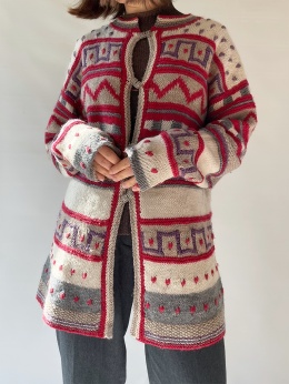 Norweski sweter handmade