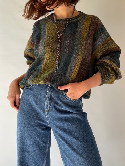 Zielonkawy sweter Zielonkawy sweter