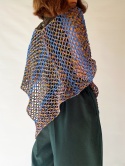 Ażurowa narzutka handmade