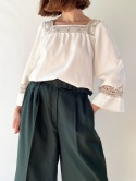 Kremowa bluzka handmade