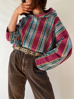Bluza w kratę