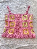 Szydełkowy top handmade