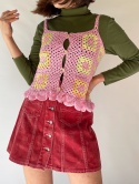 Szydełkowy top handmade
