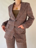 Garnitur w kratę