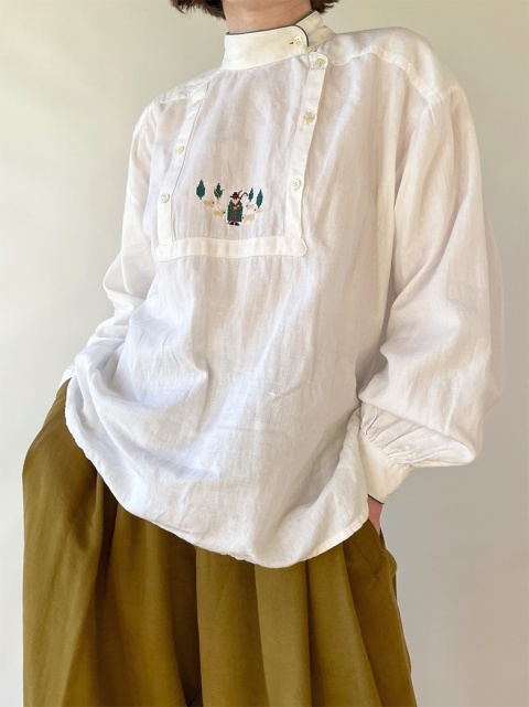 Koszula bawełna + len