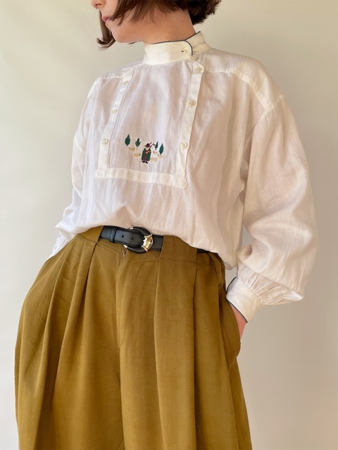 Koszula bawełna + len