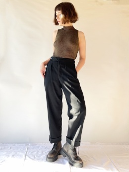 Ciepłe spodnie z wełny