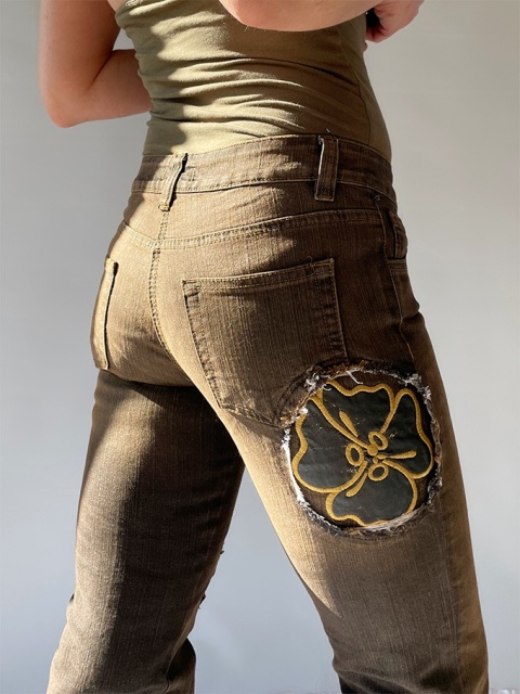 Spodnie dzwony deadstock Spodnie dzwony deadstock