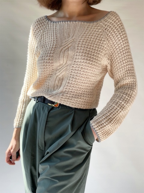 Kremowa, swetrowa bluza Kremowa, swetrowa bluza