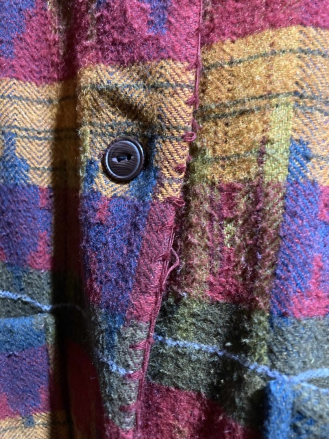 Wełniana kurtka w kratę Wełniana kurtka w kratę