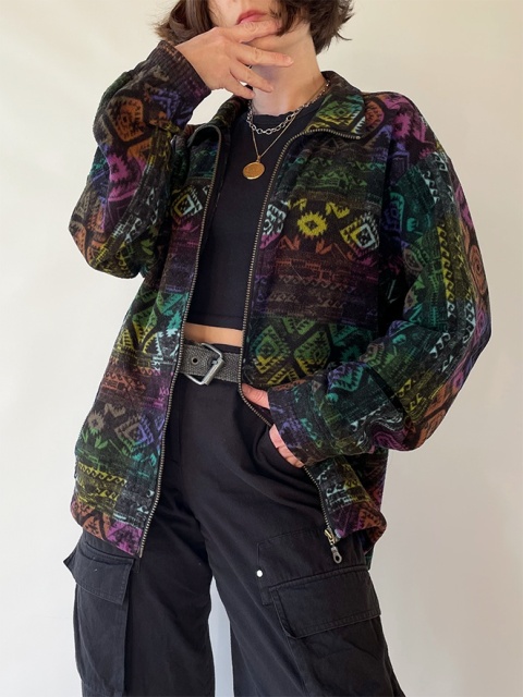 Kolorowa bluza z polaru