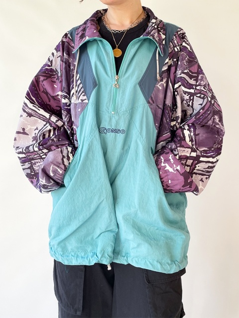 Pastelowy anorak