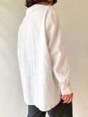 Biała, płócienna koszula