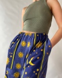 Spodnie w gwiazdy, handmade