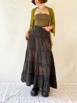 Spódnica z efektem disstressed