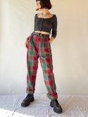 Spodnie w kratę