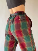 Spodnie w kratę