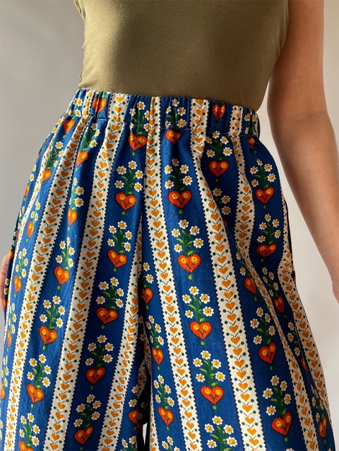 Spodnie z upcyclingu od co_to_za_szycie