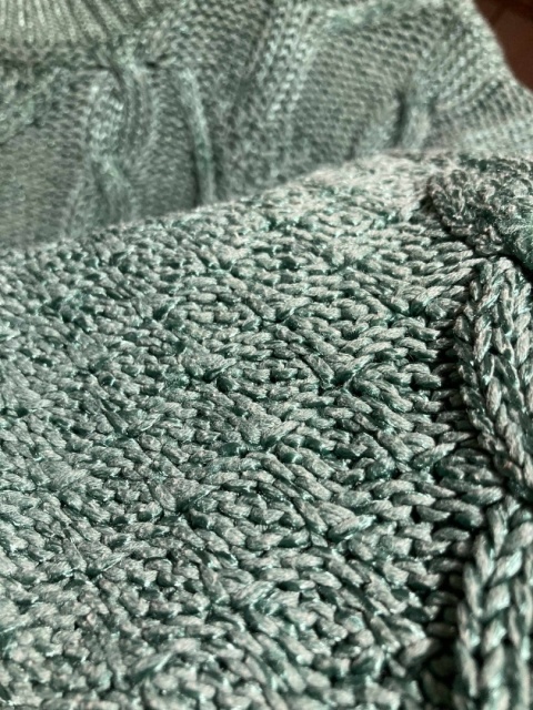 Sweter bawełna + wiskoza