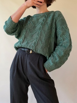 Sweter bawełna + wiskoza